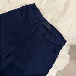 Versace Deep Blue Trousers